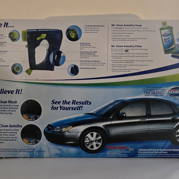 Mr. Clean AutoDry Car Wash System Starter Kit - Picture 3 of 5